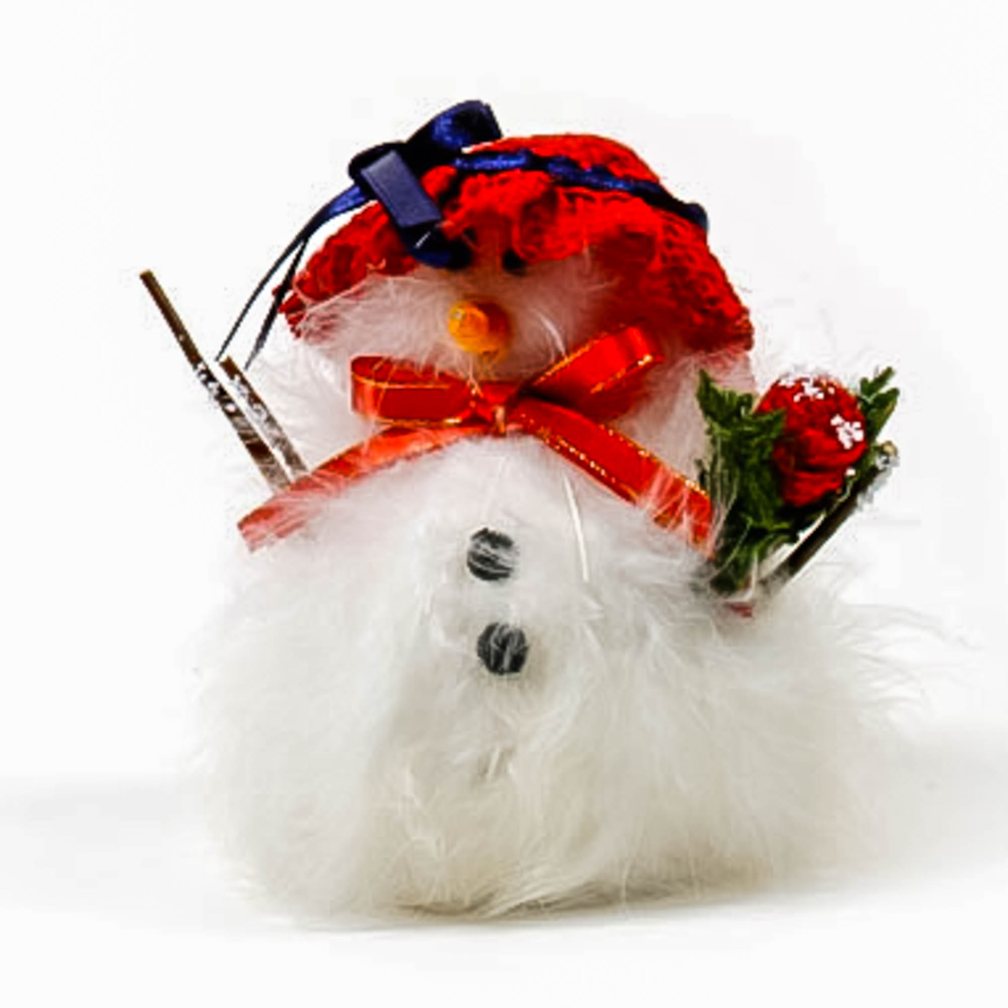 Santa, Snowman & Ornaments