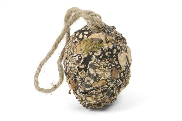 Ball Egg Shaped Nat. Lichen/Moss 3"