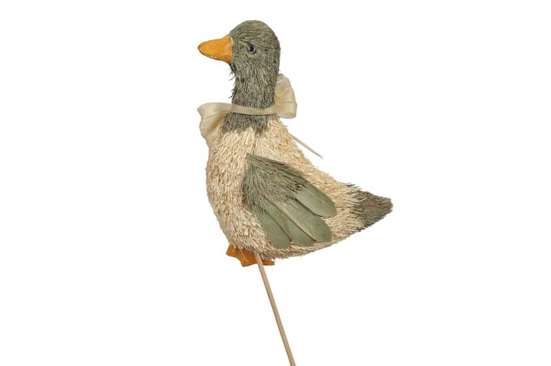 Duck Green Grass/Husk on Pick 9"