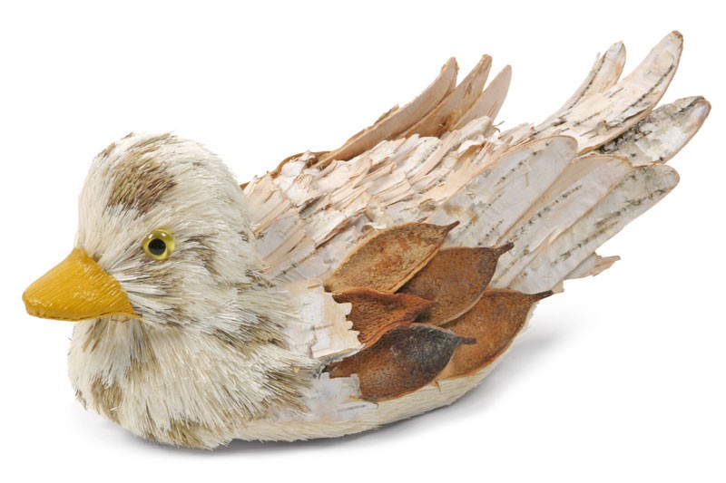 Duck Nat. Jute/Birch Bark 8"