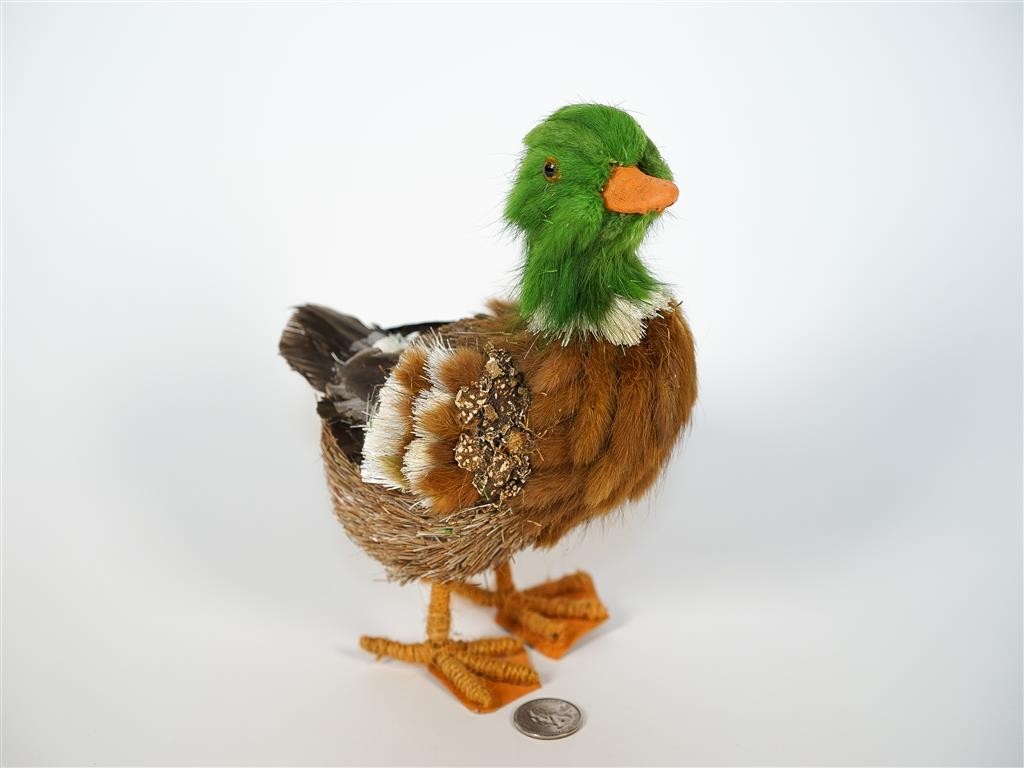 Mallard Duck Grass/Jute 8"