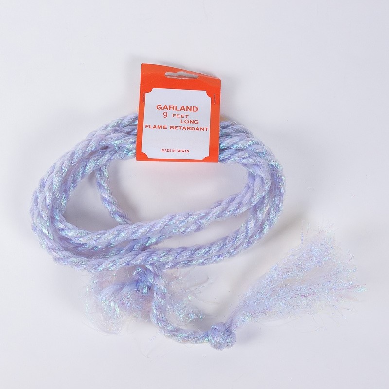 Garland iridescent Rope 9'