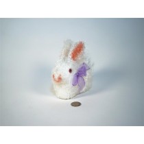 Rabbit White Tinsel/Ribbon