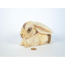 Rabbit Nat. /Brown Jute Sitting