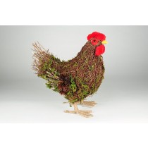 Rooster Brown Vine/Twig Moss 10"