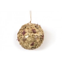 Ball Gold Woodchip w/Red Moss 3.5"
