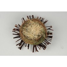 Nest Green Grass/Jute/Twig 2.5"