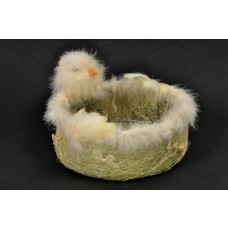 Chick Feather Container 8"