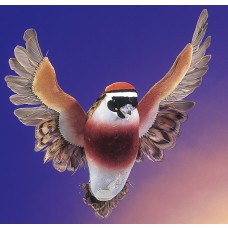 Bird Quail Blue Flying 5"