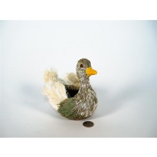 Duck Containter w/Grn Jute 5.25"