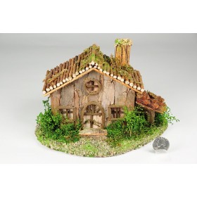 House Nat. Log Roof 8"x 6"H