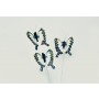 Butterfly White/Blu/Grn 1.5"
