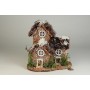 House Snow Nat. Thistle Roof 7"x8H"