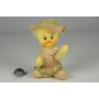 Duck Yellow Flocked w/Hat & Bskt Sitting