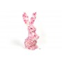Rabbit Pink Flower Body 2/Set 20"