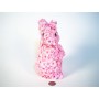 Rabbit Pink Flower Body Standing