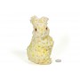 Rabbit Lte Yellow Flower Body Standing 7"