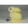 Rabbit Yellow Flower Sitting 7"