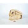 Rabbit Nat. /Brown Jute Sitting