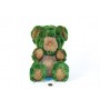 Bear Green/Brn Jute Sitting 11"