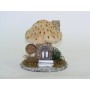 Mushroom House Nat. Cattail 7"
