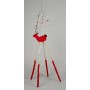 Deer Cartoon Red Knits 20"