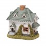 House Green Shingle Roof 5.5x4x5.5"