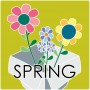 Lottery Box with Assorted Spring Items