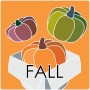 Lottery Box with Assorted Fall Items