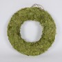 Wreath Grn Spanish Moss 16"